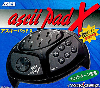 ASCII Pad X (Sega Saturn only) Sega Saturn