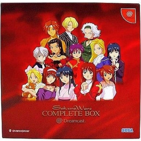 Sakura Wars COMPLETE BOX Sega Dreamcast