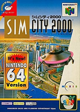 Sim City 2000 (SLG) Nintendo 64