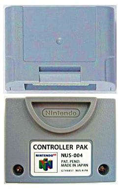 N64 controller pack Nintendo 64
