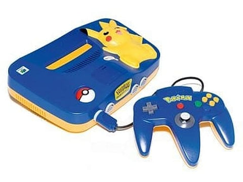 Pikachu Nintendo64 Body (Blue & Yellow) Nintendo 64