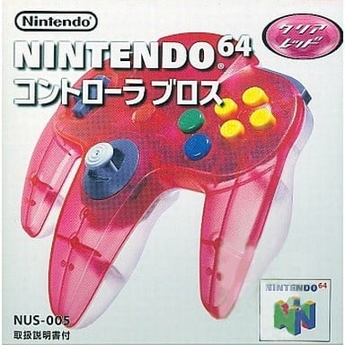Controller Broth (Clear Red) Nintendo 64
