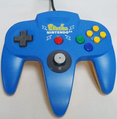 Pikachu N64 Controller (Blue & Yellow) Nintendo 64