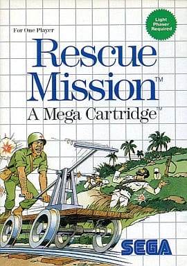 Rescue Mission Sega Mastersystem
