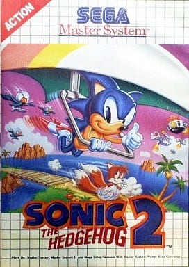 Sonic the Hedgehog 2 Sega Mastersystem
