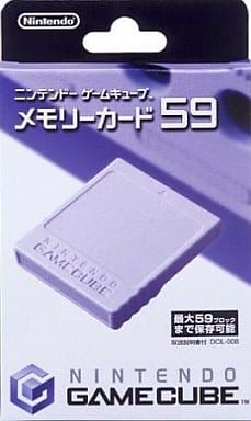Nintendo Game Cube Memory Card 59 Gamecube