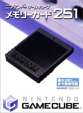 Memory card 251 Gamecube