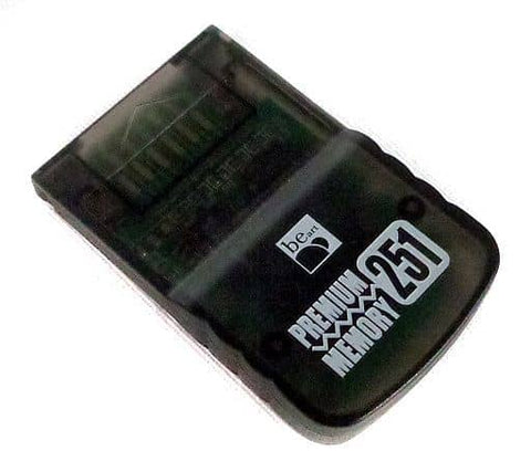 Premium Memory 251 (Clear Black) Gamecube
