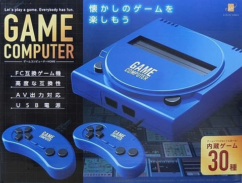 Game computer HOME (Blue) Famicom
