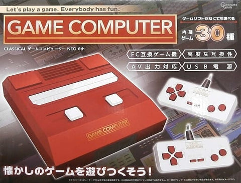 Classical Game Computer Neo 6th (Red) Famicom