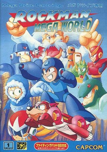 Rockman Mega World Sega Megadrive