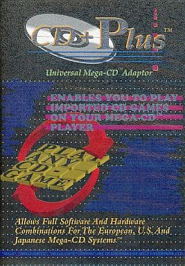 CD+Plus Universal Mega-CD Adaptor Megadrive