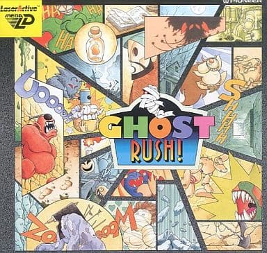 Ghost Rush Mega LD Sega Megadrive