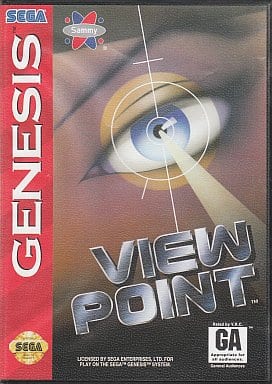 Genesis version View Point Sega Megadrive
