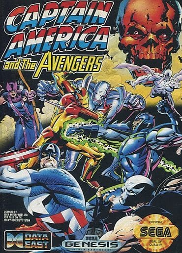 Genesis version Captain America and the Avengers Sega Megadrive