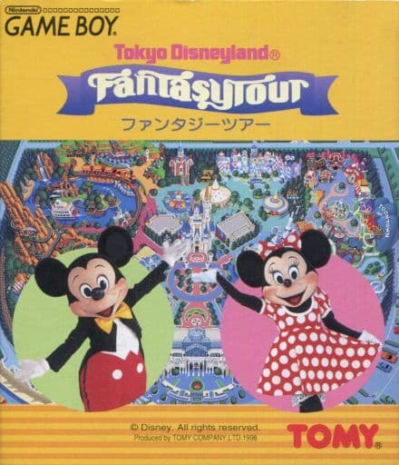Tokyo Disneyland Fantasy Tour Gameboy Color