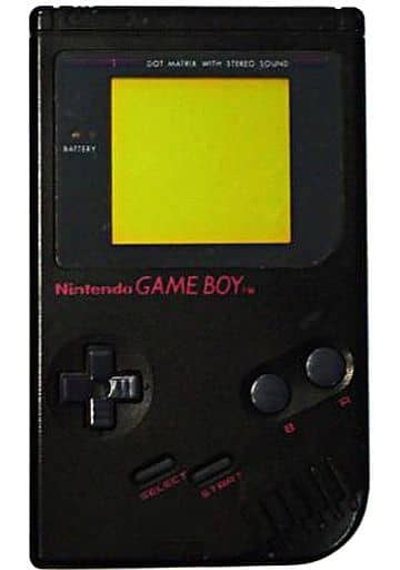 Game Boy BROS. Body Black Gameboy Color