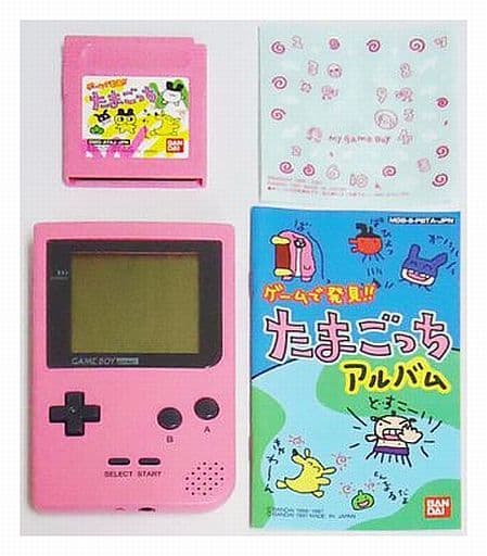 Discovered in the game !! Tamagotchi pink TAMAGOTCH set (Game Boy Pocket Body included) (Limited Edition) Gameboy Color