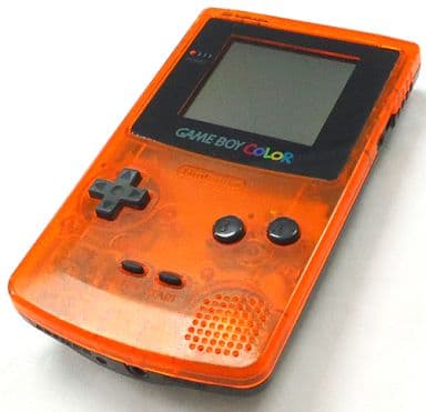 Game Boy Color Body Daiei Hawks Model (Clear Orange & Clear Black) (Limited Edition) Gameboy Color