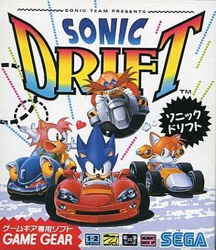 Sonic drift Sega Gamegear