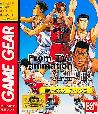 TV anime slam dunk Sega Gamegear