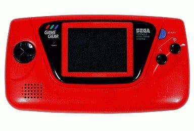 Game gear red Gamegear