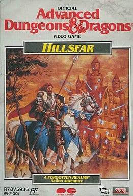 AD & D Hills Fer Famicom