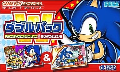 Sonic Pin Ball Party & Sonic Battle Double Pack Gameboy Advance