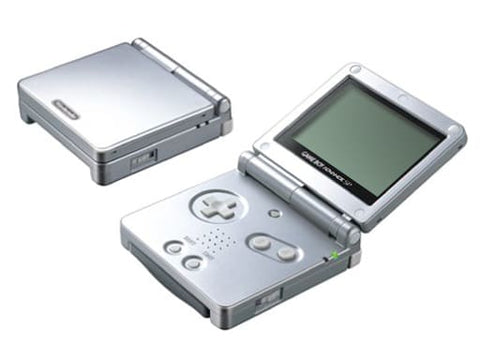 Game Boy Advance SP Body Platinum Silver Gameboy Advance