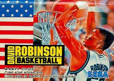 David Robinson Basketball Megadrive