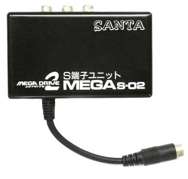 Mega Drive 2 dedicated S terminal unit MEGA S-02 (main unit/accessories) Megadrive