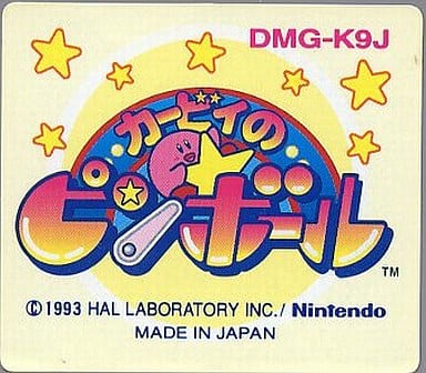 Kirby's pinball Gameboy Color