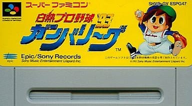 2 Incandescent Professional Baseball Gamberry League '93 Super Famicom