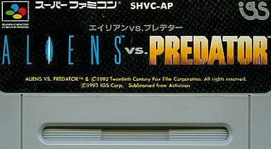 Alien VS Predator Super Famicom