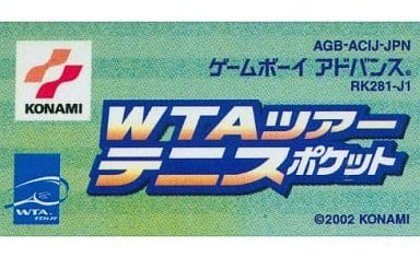 WTA Tour Tennis Pocket Gameboy Advance