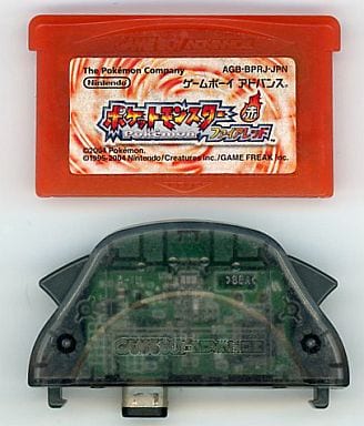 Pokemon Fire Red (with wireless adapter) Gameboy Advance
