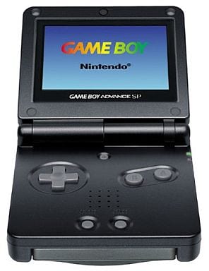 Game Boy Advance SP Body Onyx Black (AGS-S-ZKA) (Single unit/accessories) Gameboy Advance