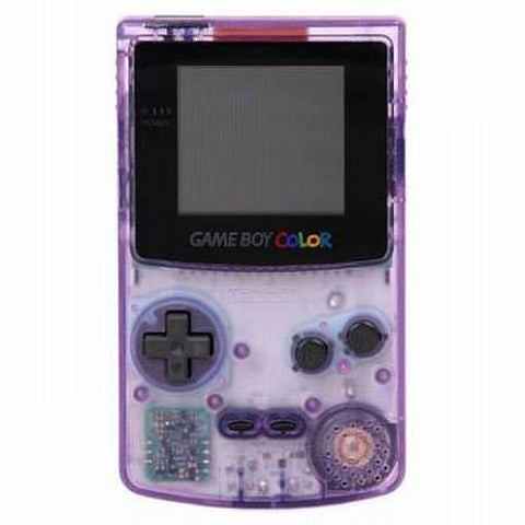 Game Boy Color Body Clear Purple (Box / no instructions) Gameboy Color