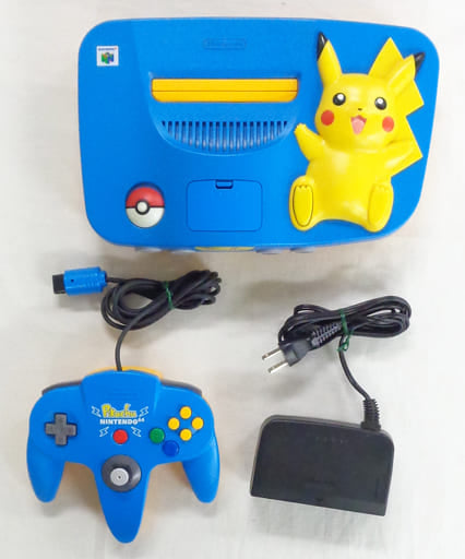 Pikachu Nintendo64 Body (Blue & Yellow) (No box / instructions) Nintendo 64