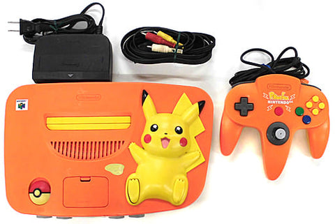 Pikachu Nintendo64 Body (Orange & Yellow) (No box / instructions) Nintendo 64