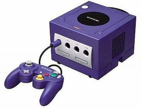 Game cube body (violet) (box / instructions) Gamecube