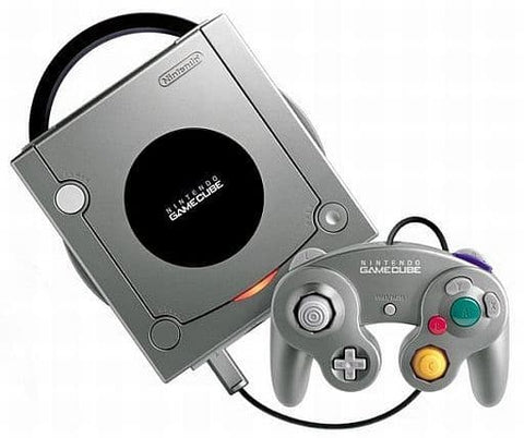 Game Cube body (silver) (box / instructions) Gamecube